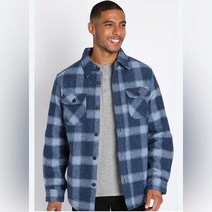 Jachs Men’s Shirt Jacket Color:(Blue) Size:Small new With Tag